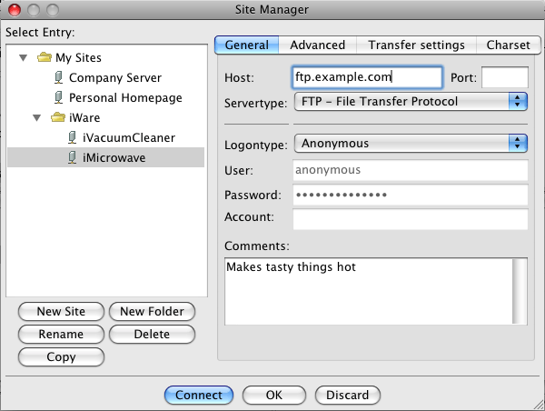 filezilla
