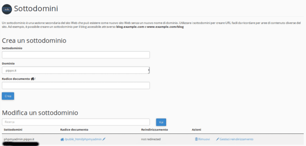 phpmyadmin