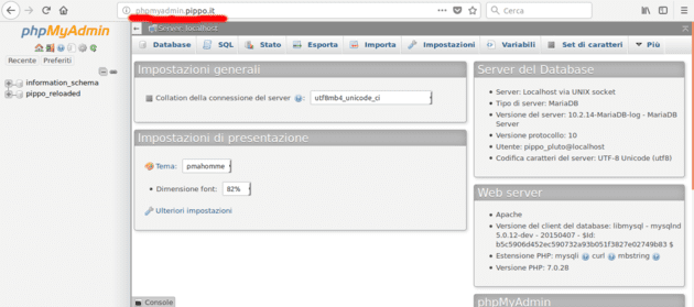 phpmyadmin