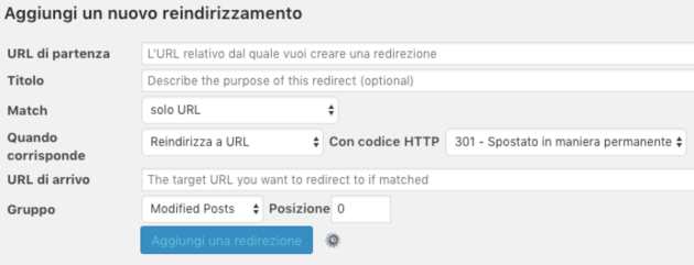 Come effettuare un redirect