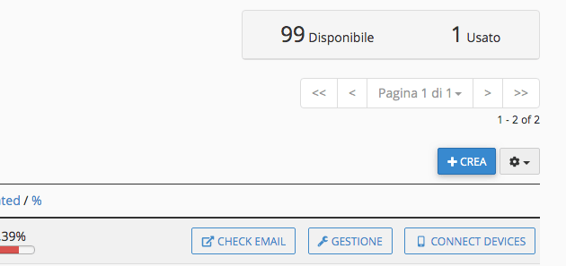 Creare email con dominio personalizzato