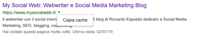 recuperare pagine web vecchie