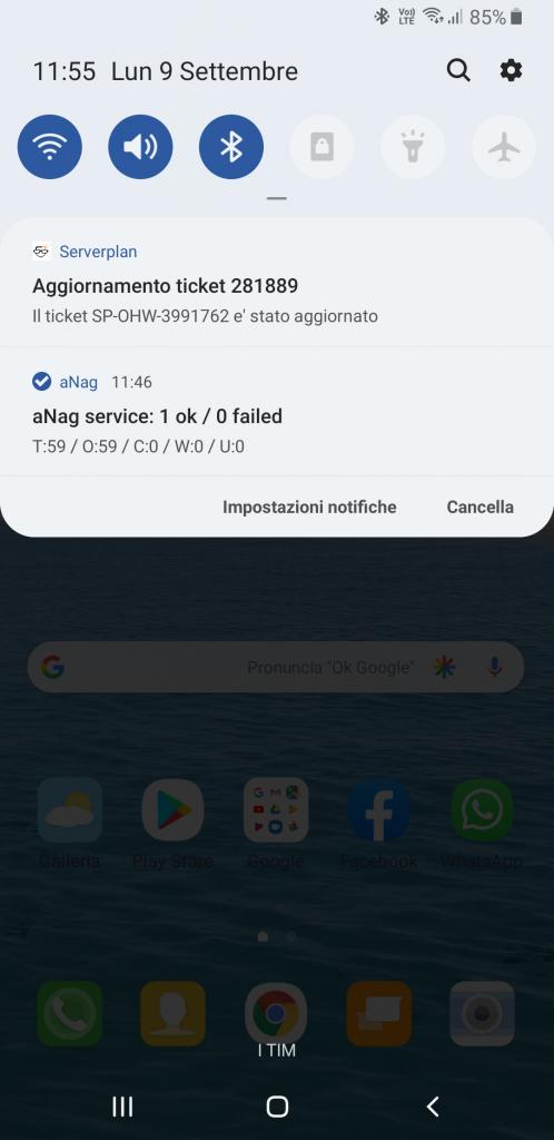 notifica app serverplan