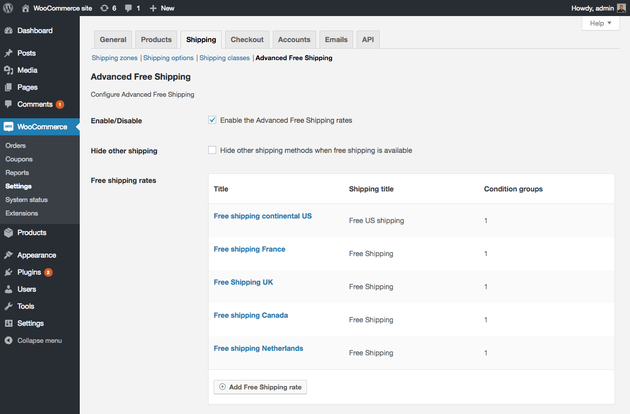 plugin Woocommerce per spedizioni