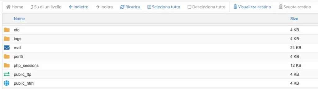 Esportare un sito WordPress manualmente