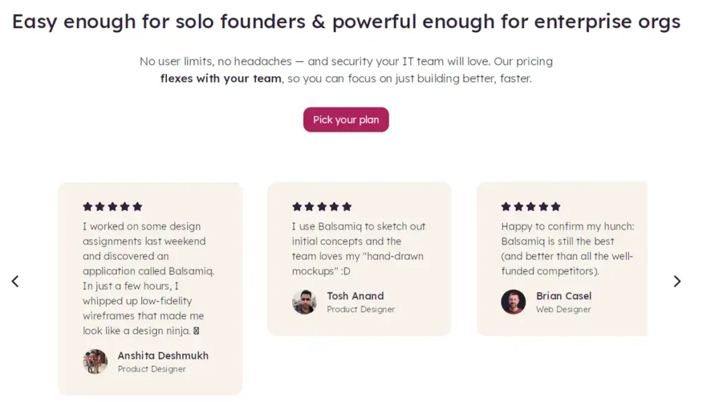 esempio call to action con social proof