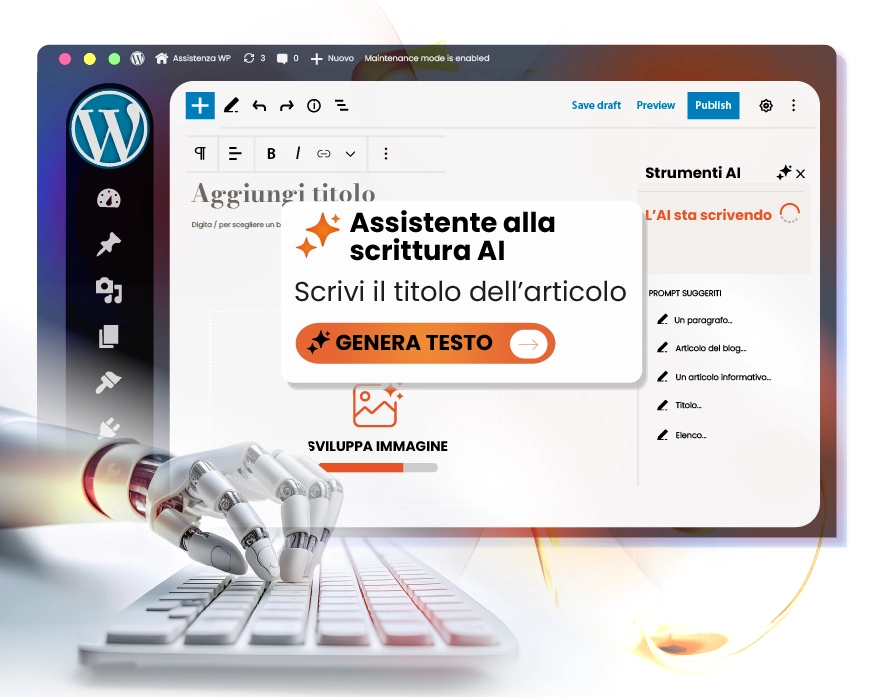  Sitebuilder con ai integrata